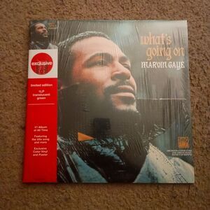 Marvin Gaye : What's Going On (Limited Translucent Green Vinyl LP + Poster) NEW